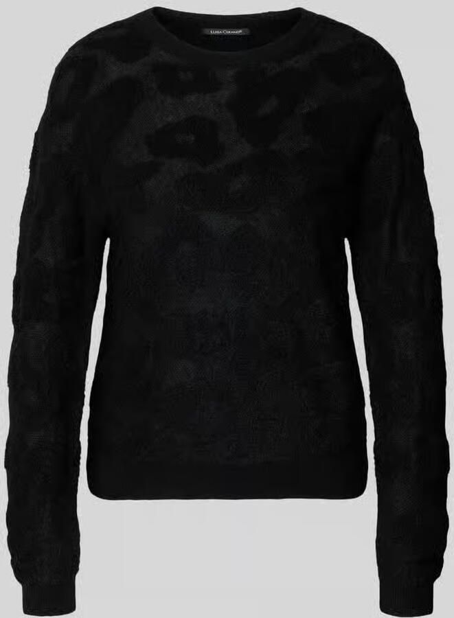 LUISA CERANO Gebreide pullover met ronde hals