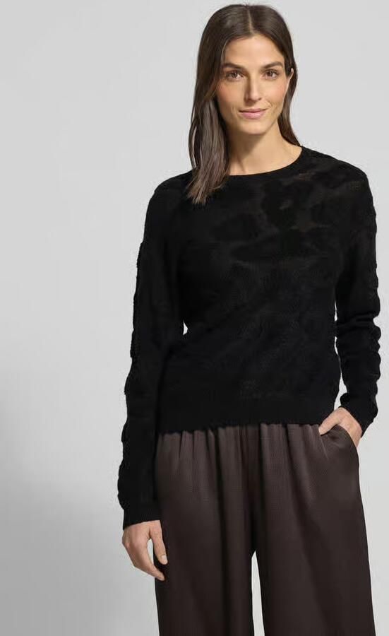 LUISA CERANO Gebreide pullover met ronde hals - Foto 4