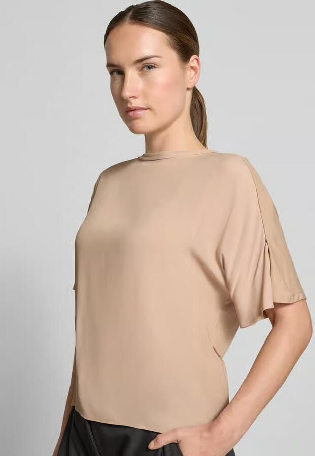 LUISA CERANO Loose fit blouse met aandeel zijde - Foto 2