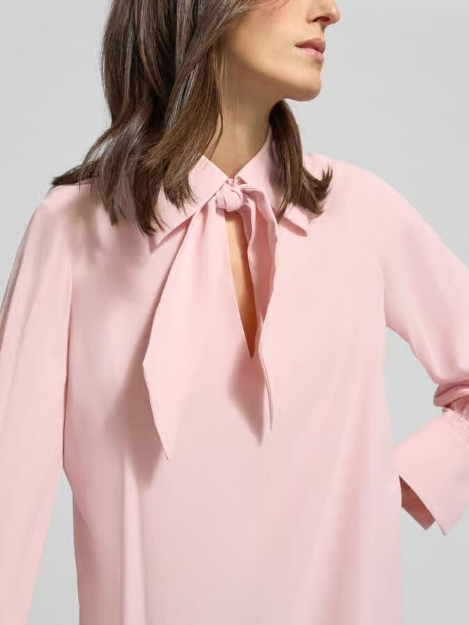 LUISA CERANO Loose fit blouseshirt met zijde - Foto 2