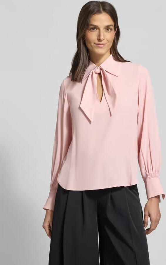 LUISA CERANO Loose fit blouseshirt met zijdegehalte - Foto 3