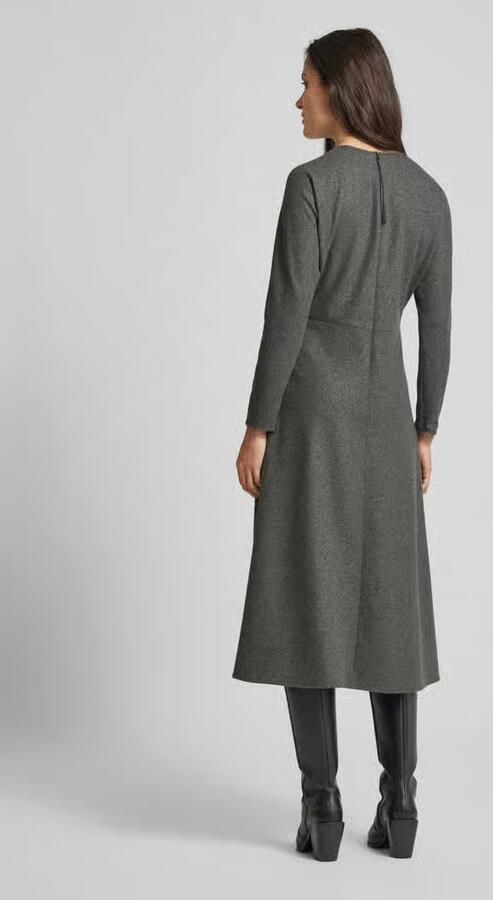 LUISA CERANO Midi-jurk met plooien