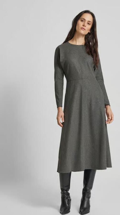 LUISA CERANO Midi-jurk met plooien - Foto 2