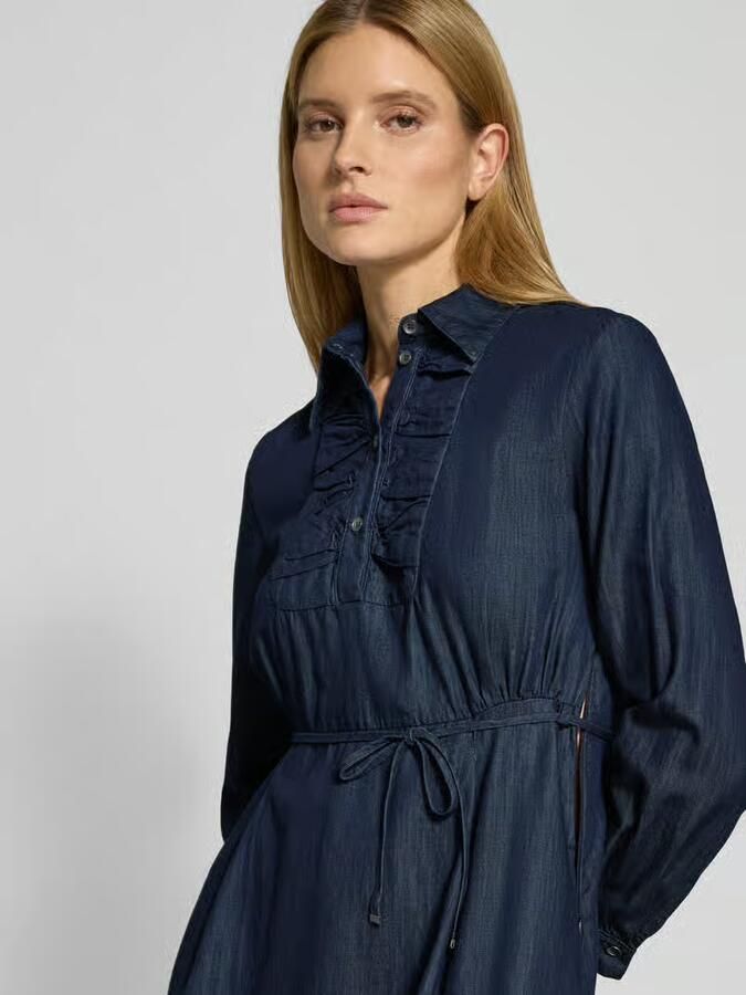 LUISA CERANO Midi-jurk met strikceintuur - Foto 2