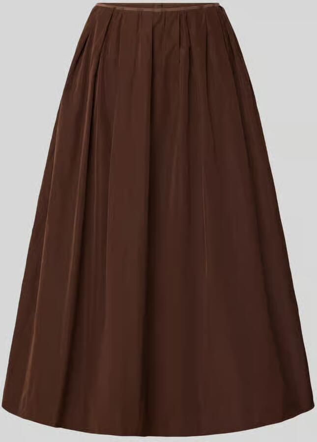 LUISA CERANO Midirok in plissé-look