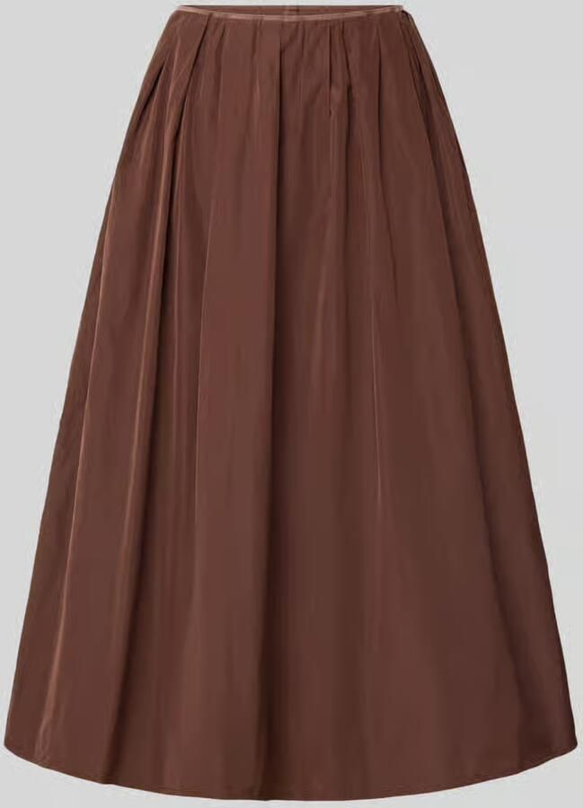 LUISA CERANO Midirok in plissé-look