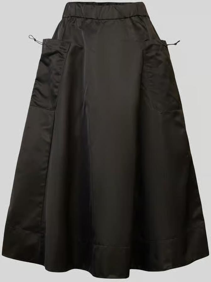 LUISA CERANO Midirok met opgestikte zakken