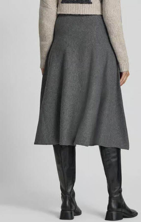 LUISA CERANO Midirok van mix van wol en kasjmier - Foto 2
