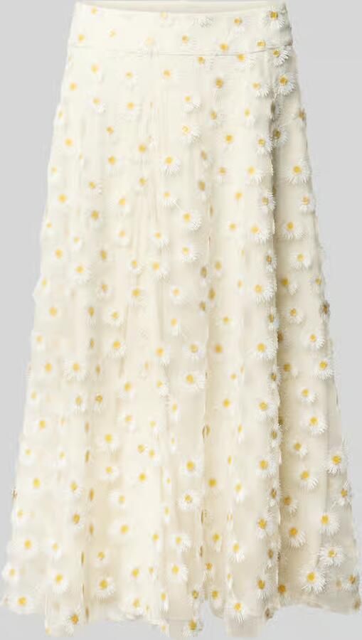 LUISA CERANO Midirok van tule in all-over look - Foto 2
