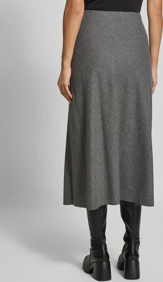 LUISA CERANO Midirok van wolmix met elastische tailleband