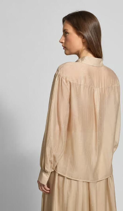 LUISA CERANO Overhemdblouse met rimpelingen