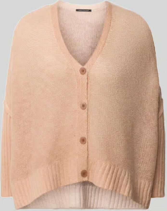 LUISA CERANO Oversized gebreid jack met alpaca-aandeel