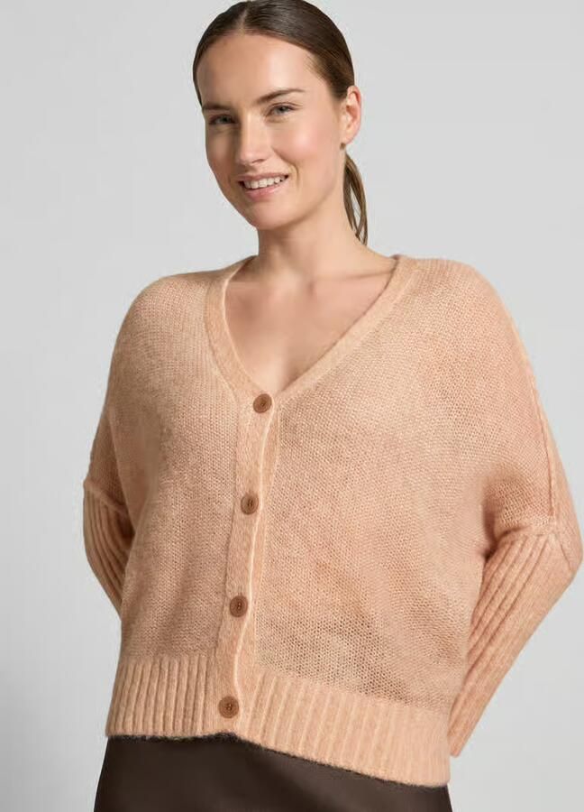 LUISA CERANO Oversized gebreid jack met alpaca-aandeel - Foto 2