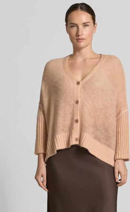 LUISA CERANO Oversized gebreid jack met alpaca-aandeel - Foto 2