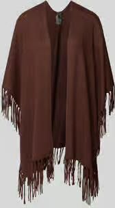 LUISA CERANO Poncho met lyocell