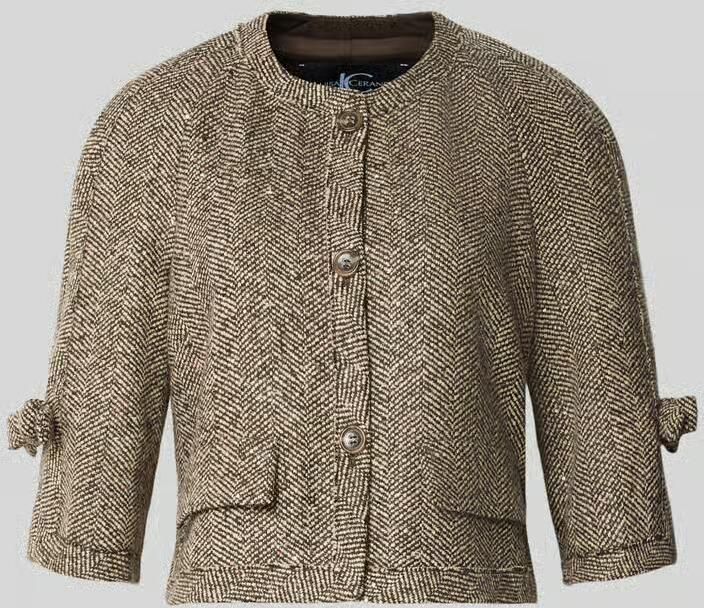 LUISA CERANO Regular fit blazer met ronde hals en 3 4-mouw - Foto 2