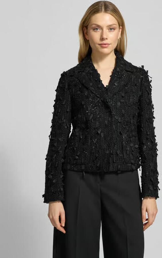 LUISA CERANO Regular fit Blazer met Structuurpatroon en Pailletten - Foto 4