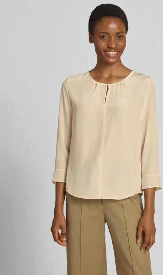 LUISA CERANO regular fit blouse met 3 4-mouw - Foto 2