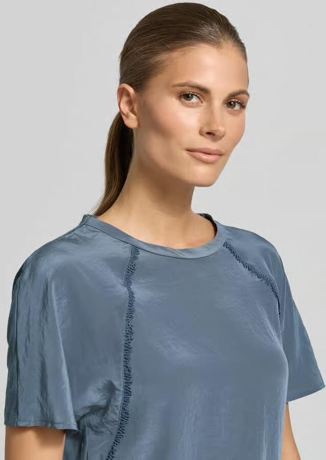 LUISA CERANO regular fit blouse met siergarnering