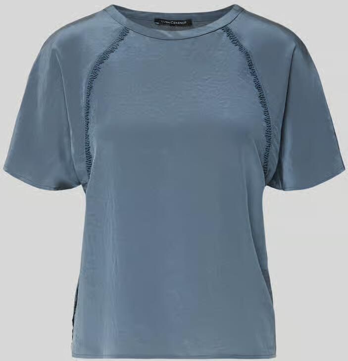 LUISA CERANO regular fit blouse met siergarnering - Foto 2