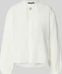 LUISA CERANO regular fit blouse met siersteentjes