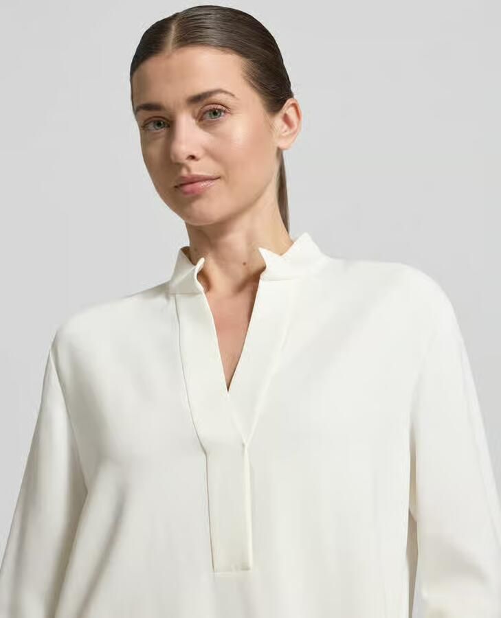 LUISA CERANO regular fit blouse van mix van viscose en elastaan met 3 4-mouw