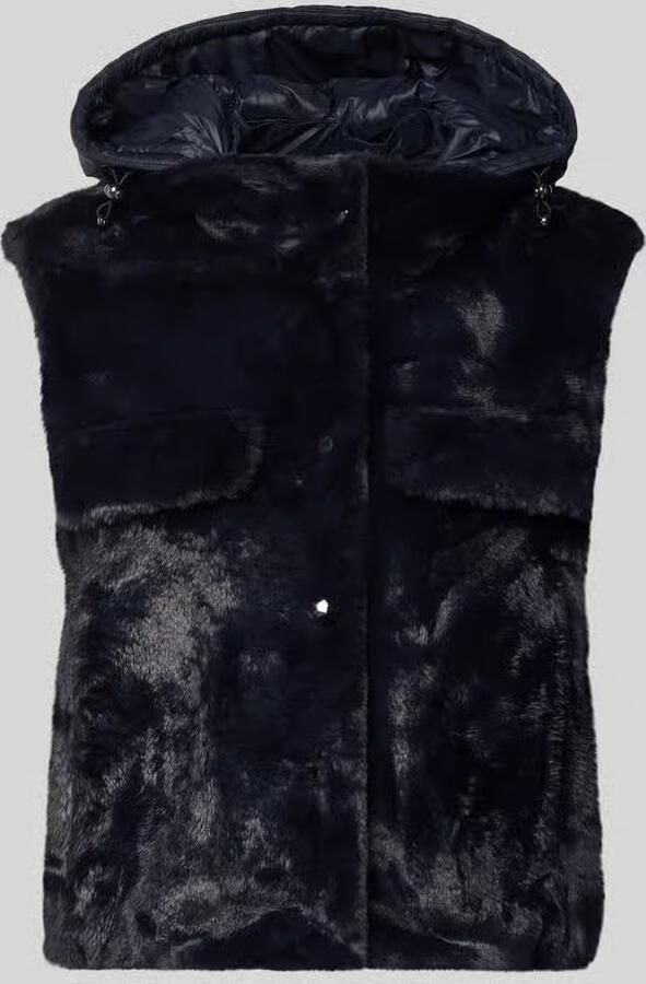 LUISA CERANO Regular fit bodywarmer van imitatiebont