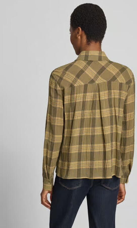 LUISA CERANO regular fit overhemdblouse in all-over look - Foto 2