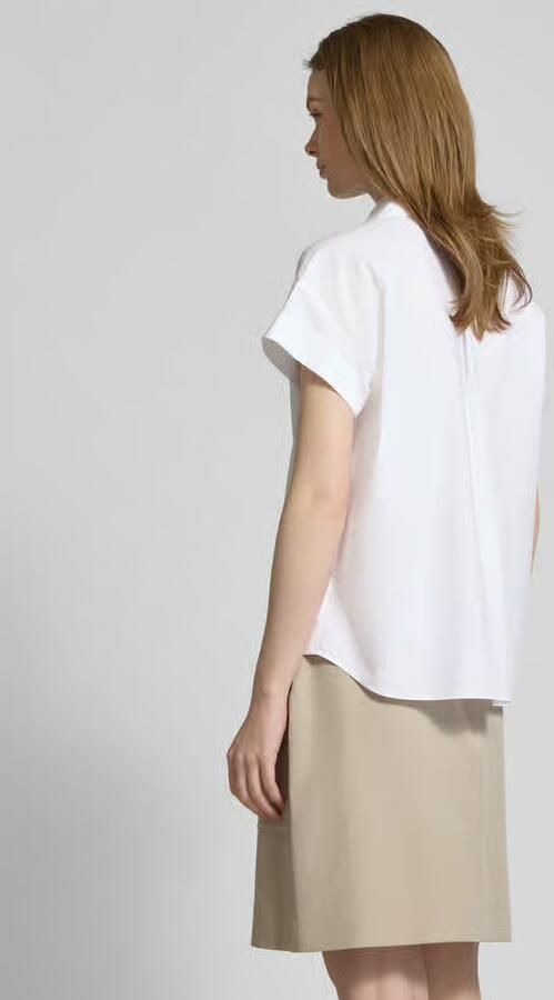 LUISA CERANO Regular fit overhemdblouse met kapmouwen