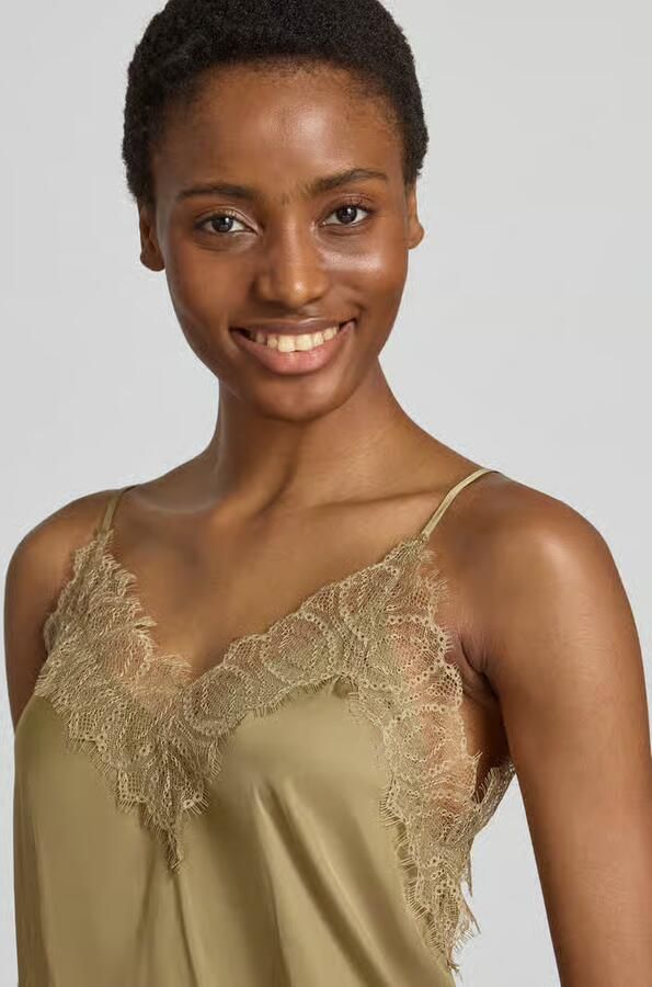 LUISA CERANO regular fit top met kant - Foto 2