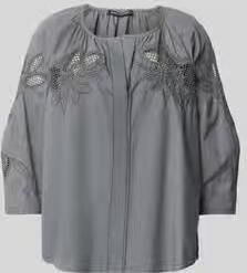LUISA CERANO Relaxed fit blouse met 3 4-mouwen