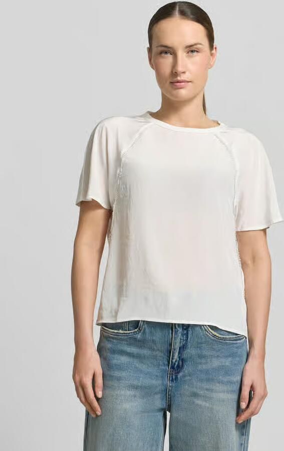 LUISA CERANO relaxed fit blouse met siergarnering - Foto 2