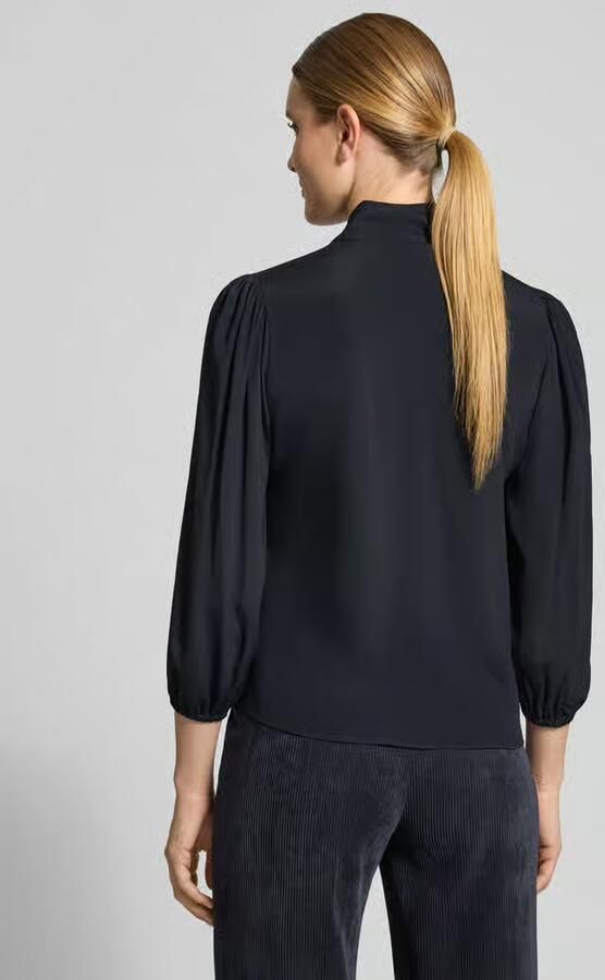 LUISA CERANO relaxed fit blouse met zijde-aandeel - Foto 2