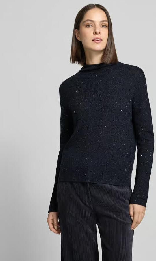 LUISA CERANO relaxed fit gebreide pullover van wolmix met viscose - Foto 2