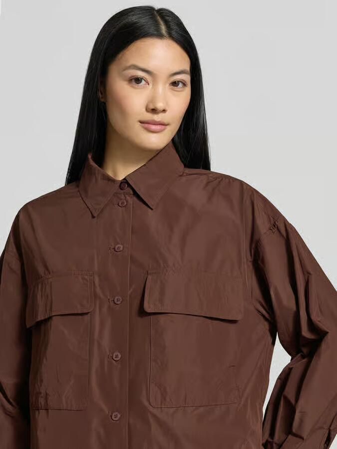 LUISA CERANO relaxed fit jack met borstzakken