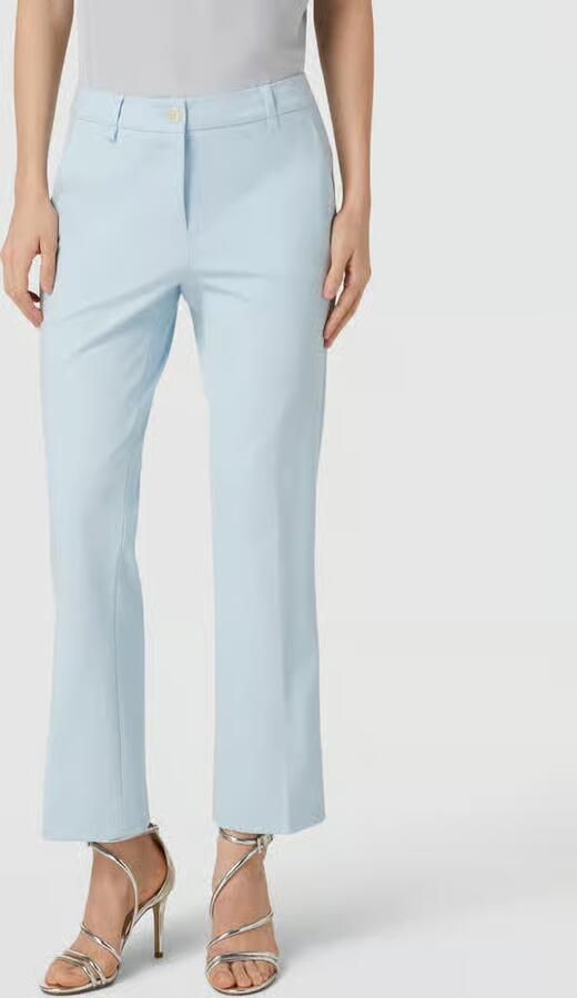 LUISA CERANO Relaxed fit stoffen broek met elastische band - Foto 2