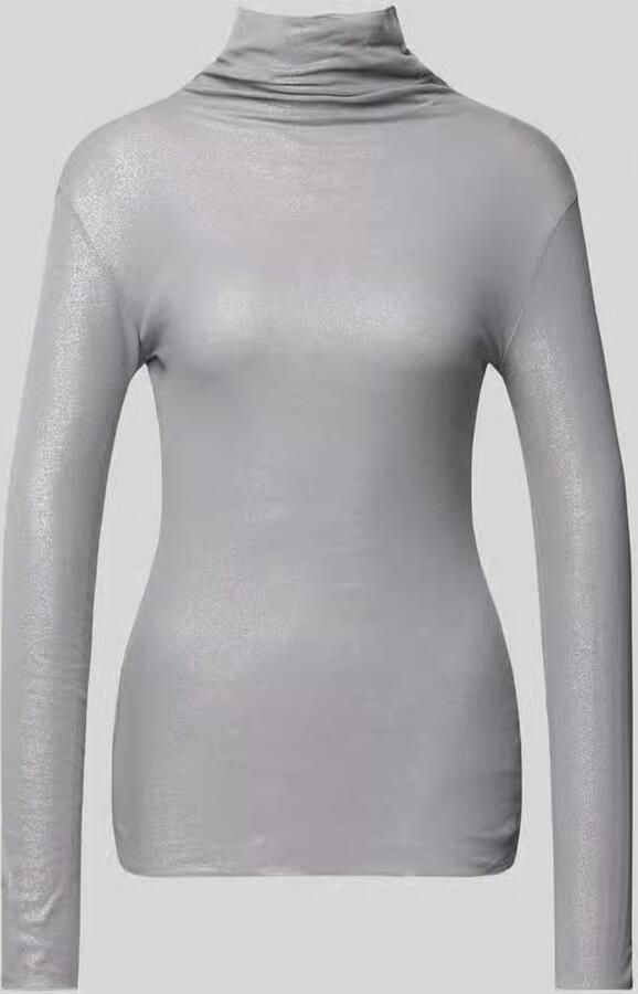 LUISA CERANO Shirt met lange mouwen en col