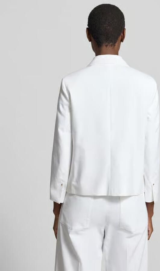 LUISA CERANO slim fit blazer met reverskraag