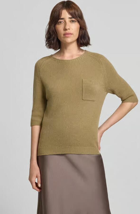 LUISA CERANO slim fit bovendeel met kasjmier - Foto 3