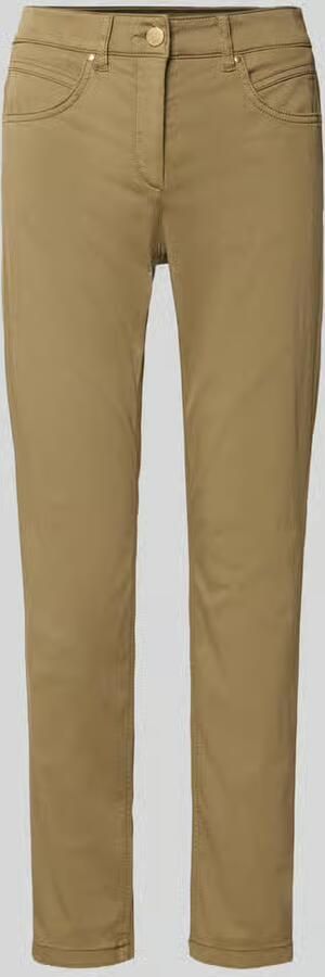 LUISA CERANO slim fit broek in verkorte pasvorm