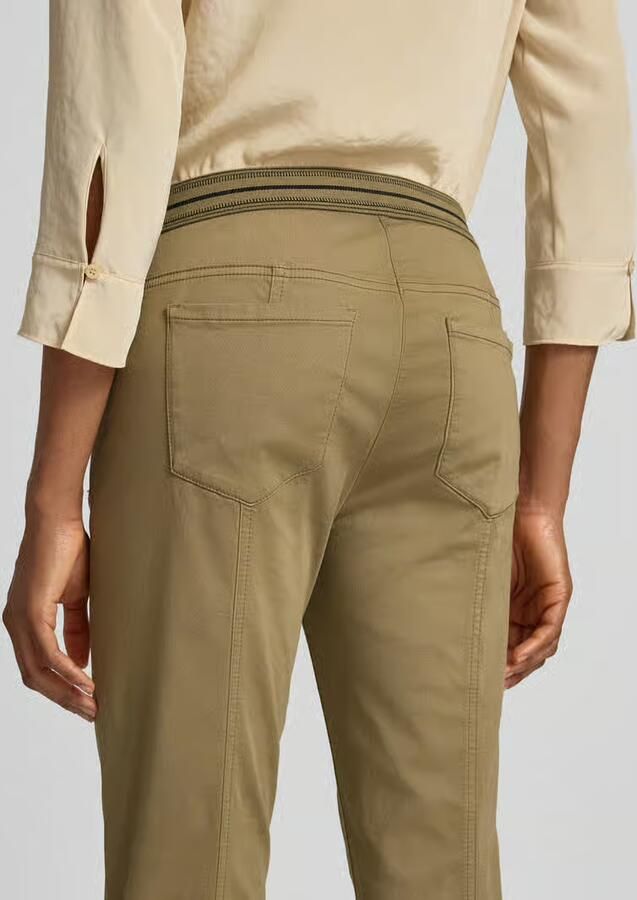 LUISA CERANO slim fit broek in verkorte pasvorm - Foto 2