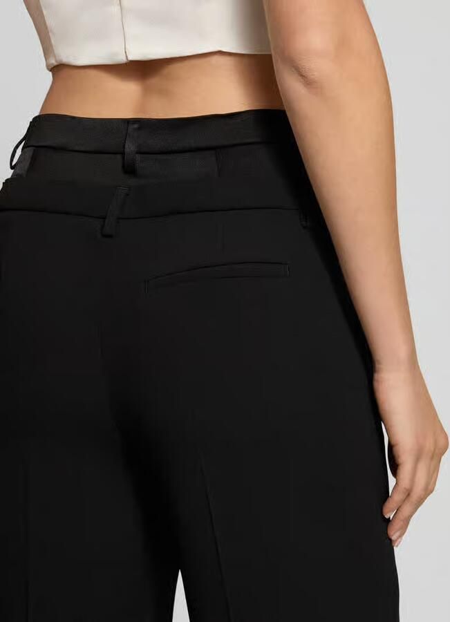 LUISA CERANO Stoffen broek met bandplooien - Foto 2