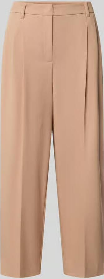 LUISA CERANO straight fit broek met viscose in verkorte pasvorm - Foto 3