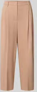 LUISA CERANO straight fit broek met viscose in verkorte pasvorm
