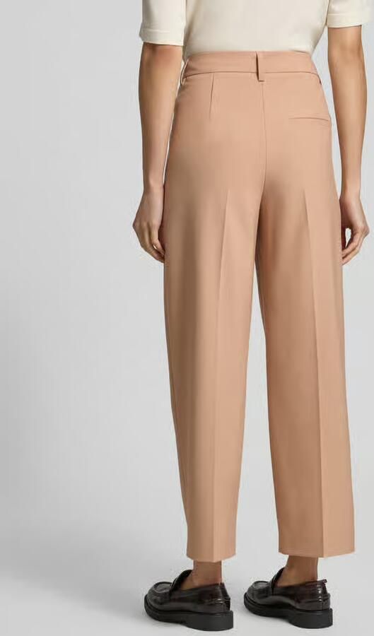 LUISA CERANO straight fit broek met viscose in verkorte pasvorm - Foto 3