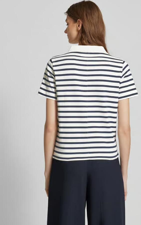 LUISA CERANO T-shirt met overhemdkraag