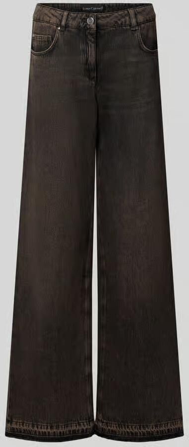 LUISA CERANO wide fit jeans met knoopsluiting - Foto 2