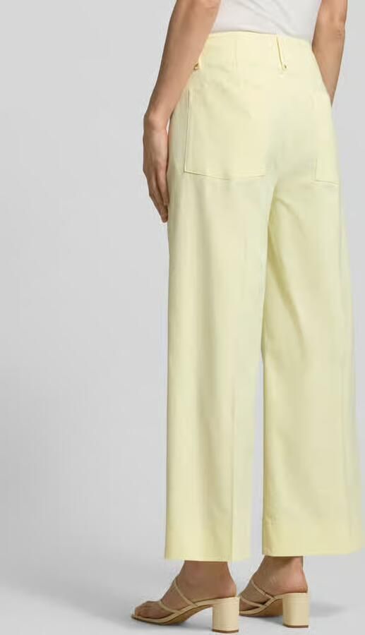 LUISA CERANO wide fit stoffen broek met viscose