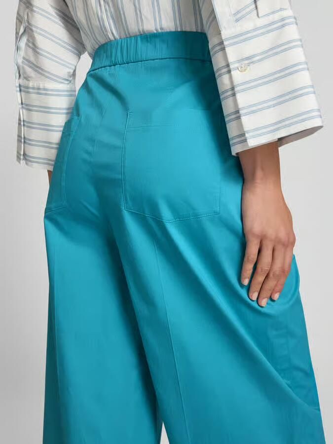 LUISA CERANO Wide leg broek met bandplooien