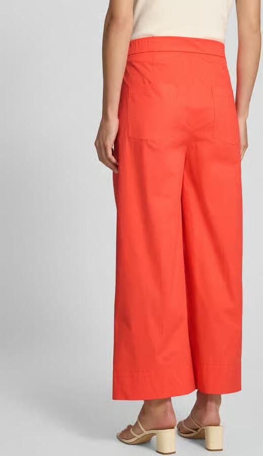 LUISA CERANO Wide leg broek met bandplooien - Foto 3
